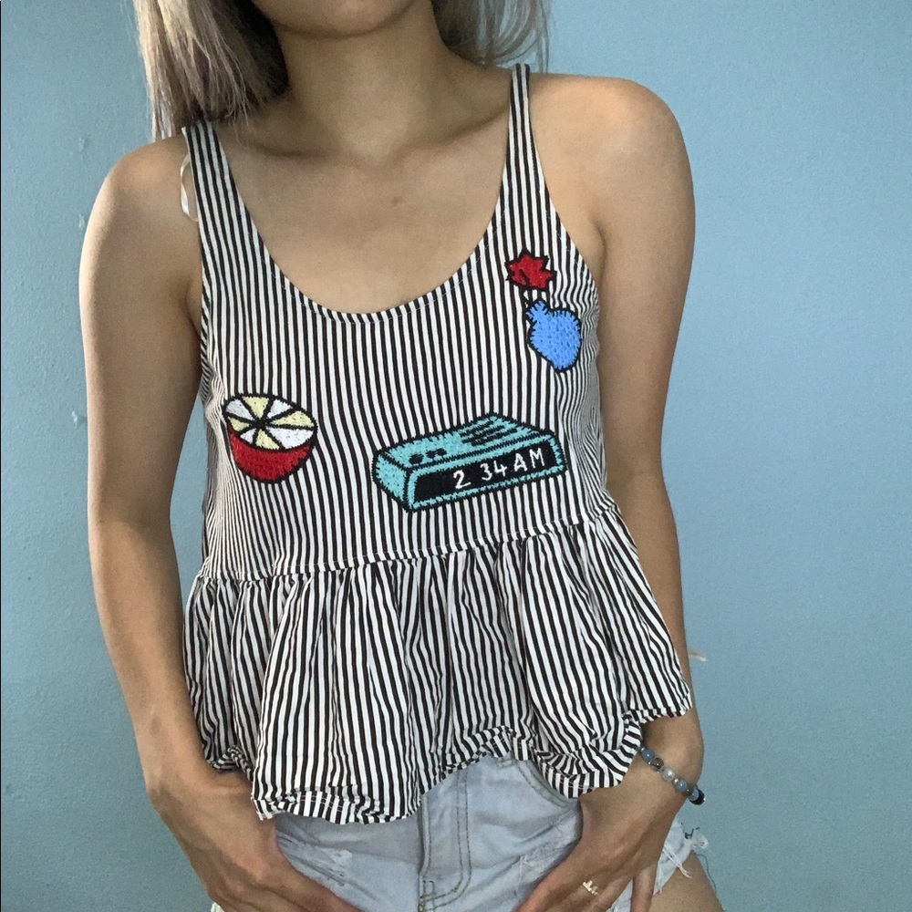 ZARA CROP TOP